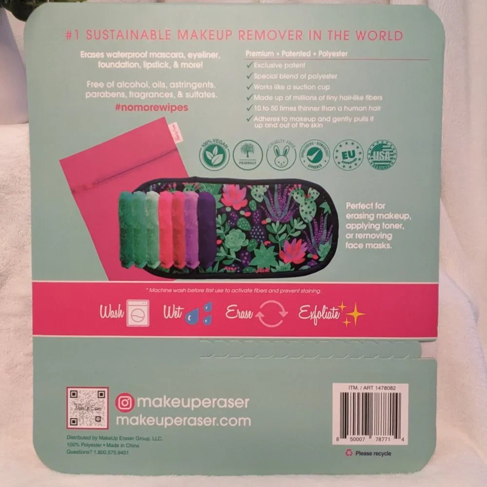 MakeUp Eraser Original 7 Day Set + Bonus Laundry Bag NIB